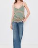 L'AGENCE L'AGENCE Mitsu Lace Trim Cami Smokey Olive/Praline - 5