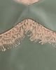 L'AGENCE L'AGENCE Mitsu Lace Trim Cami Smokey Olive/Praline - 6