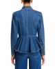 L'agence L'Agence Moxie Peplum Biker Jacket - 4