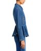 L'agence L'Agence Moxie Peplum Biker Jacket - 5