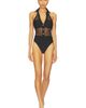 L'AGENCE L'AGENCE Natalya Collared One Piece - 1