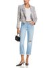 L'agence L'Agence Nevia Low Rise Slouch Straight Jeans in Brea Destruct - 2