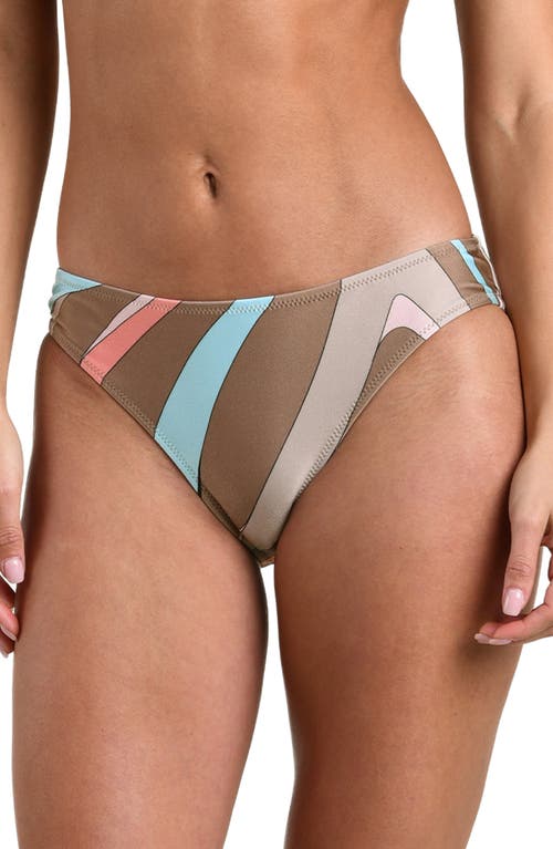 L'AGENCE L'AGENCE Nicole Abstract Swirl Bikini Bottoms