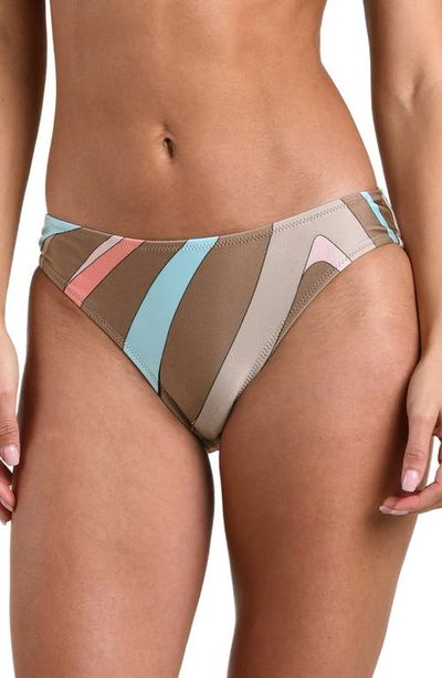 L'AGENCE L'AGENCE Nicole Abstract Swirl Bikini Bottoms