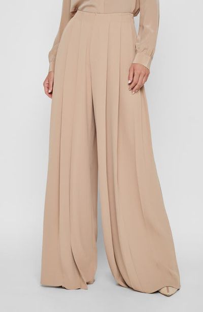 L'AGENCE L'AGENCE Nova Pleated Wide Leg Pants