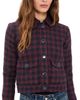 L'AGENCE L'AGENCE Nyx Crop Jacket Midnight/Burg Tweed - 1