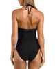 L'agence L'Agence Opus Solid Halter One Piece Swimsuit - 3