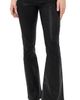 L'AGENCE L'AGENCE Petite Marty Flare Jeans Noir Coated - 1