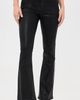 L'AGENCE L'AGENCE Petite Marty Flare Jeans Noir Coated - 2