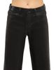 L'agence L'Agence Petite Scottie High Rise Wide Leg Jeans in Noir Coated - 5