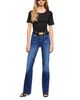 L'agence L'Agence Petite Selma Mid Rise Sleek Baby Bootcut Jeans in Rye Columbia - 2