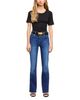 L'agence L'Agence Petite Selma Mid Rise Sleek Baby Bootcut Jeans in Rye Columbia - 3
