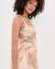 L'AGENCE L'AGENCE Rasha Shirred Tank Frappe Multi Tie Dye - 4