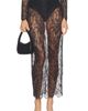 L'AGENCE L'AGENCE Raymonde Maxi Lace Skirt - 1