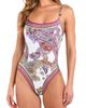 L'AGENCE L'AGENCE Remi Bright Paisley One-Piece Swimsuit - 1