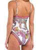 L'AGENCE L'AGENCE Remi Bright Paisley One-Piece Swimsuit - 2