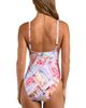 L'agence L'Agence Remi Postcard Print Basic Lingerie One Piece Swimsuit - 3