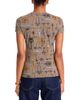 L'agence L'Agence Ressi Houndstooth Crewneck Tee - 3