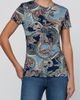 L'AGENCE L'AGENCE Ressi Paisley T-Shirt - 1