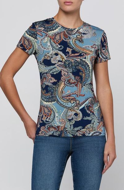 L'AGENCE L'AGENCE Ressi Paisley T-Shirt