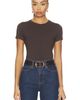 L'AGENCE L'AGENCE Ressi Short Sleeve Crew Neck Tee - 1