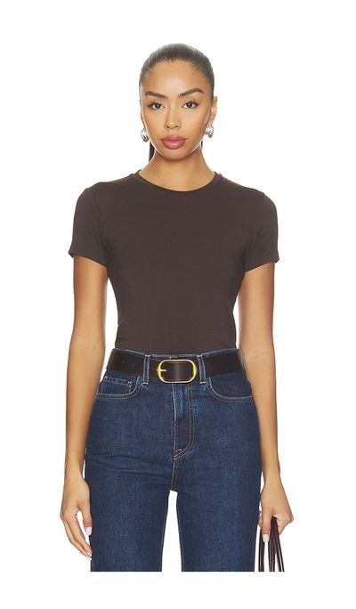 L'AGENCE L'AGENCE Ressi Short Sleeve Crew Neck Tee