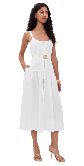 L'AGENCE L'AGENCE Rima Dress White