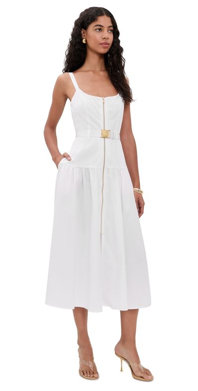 L'AGENCE L'AGENCE Rima Dress White