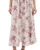 L'AGENCE L'AGENCE Seina Front Placket Midi Skirt Tan Multi Textured Jungle Toil - 1