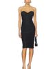 L'AGENCE L'AGENCE Senna Lace Bustier Midi Dress - 2