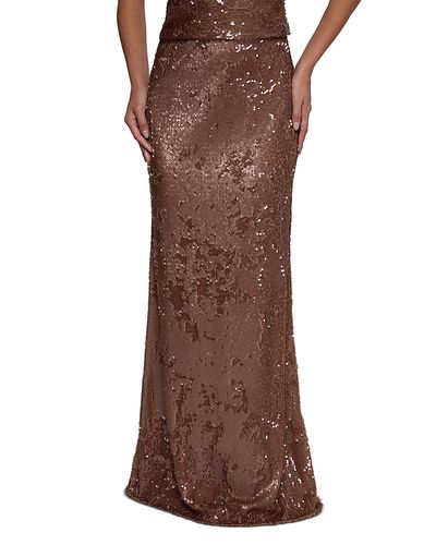 L'agence L'Agence Sequin Zeta Skirt