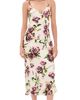 L'AGENCE L'AGENCE Seridie Silk Slip Dress Ecru/Romantic Rose - 1