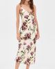 L'AGENCE L'AGENCE Seridie Silk Slip Dress Ecru/Romantic Rose - 5