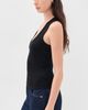 L'AGENCE L'AGENCE Shania Racerback Tank Black - 4
