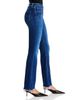 L'agence L'Agence Sneeki Mid Rise Sneaker Straight Jeans in Chapman - 4