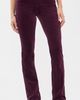 L'AGENCE L'AGENCE Stevie Straight Velvet Jeans Deep Sangria - 2
