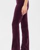L'AGENCE L'AGENCE Stevie Straight Velvet Jeans Deep Sangria - 4