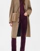 L'AGENCE L'AGENCE Stevie Straight Velvet Jeans Deep Sangria - 5