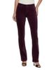 L'agence L'Agence Stevie Velvet High Rise Straight Jeans in Deep Sangria - 1