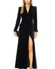 L'AGENCE L'AGENCE Stormi Maxi Tux Dress - 1