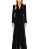 L'AGENCE L'AGENCE Stormi Maxi Tux Dress - 2