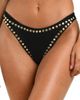 L'AGENCE L'AGENCE Studded Cheeky Bikini Bottoms - 1