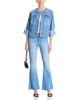 L'agence L'Agence Taney Low Rise Sneaker Flare Jeans in Pacific - 2