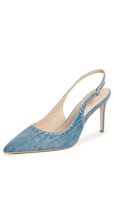 L'AGENCE L'AGENCE Vichy Shoes Denim