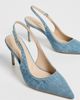L'AGENCE L'AGENCE Vichy Shoes Denim - 5