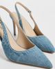 L'AGENCE L'AGENCE Vichy Shoes Denim - 6