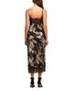 L'agence L'Agence Victoire Printed Silk Lace Trim Slip Dress - 3