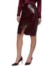 L'agence L'Agence Violetta Faux Leather Pencil Skirt - 4