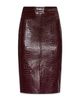 L'agence L'Agence Violetta Faux Leather Pencil Skirt - 5