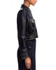 L'agence L'Agence Winsome Leather Crop Studded Jacket - 5